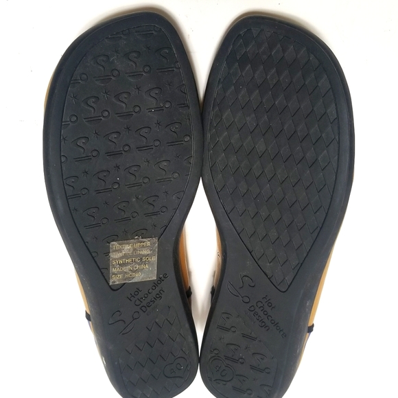Hot Chocolate Chocolaticas Egypt Slip-on Flat Shoes Size: 40 US 10. - Picture 7 of 10